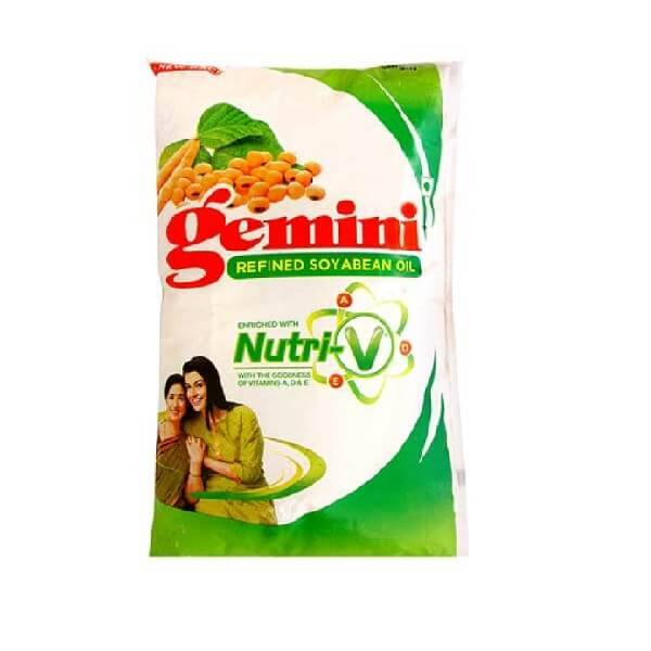 Gemini Refined Soyabean Oil 1 L